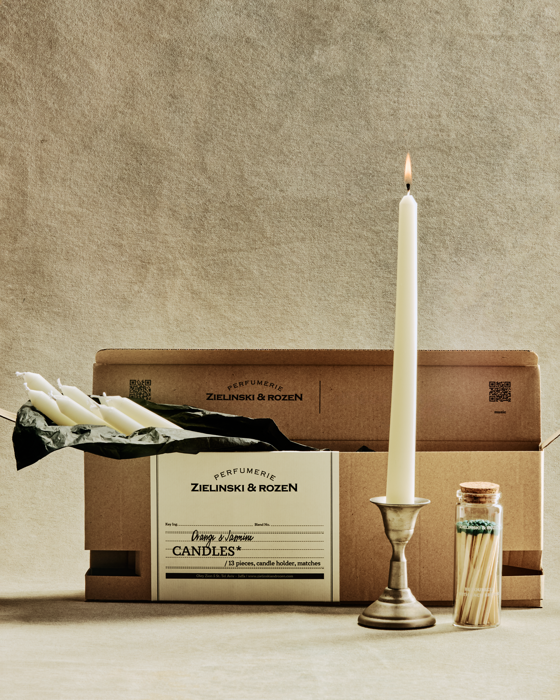 Candles set Orange & Jasmine – Zielinski & Rozen Europe Candles set Orange & Jasmine – Zielinski & Rozen Europe