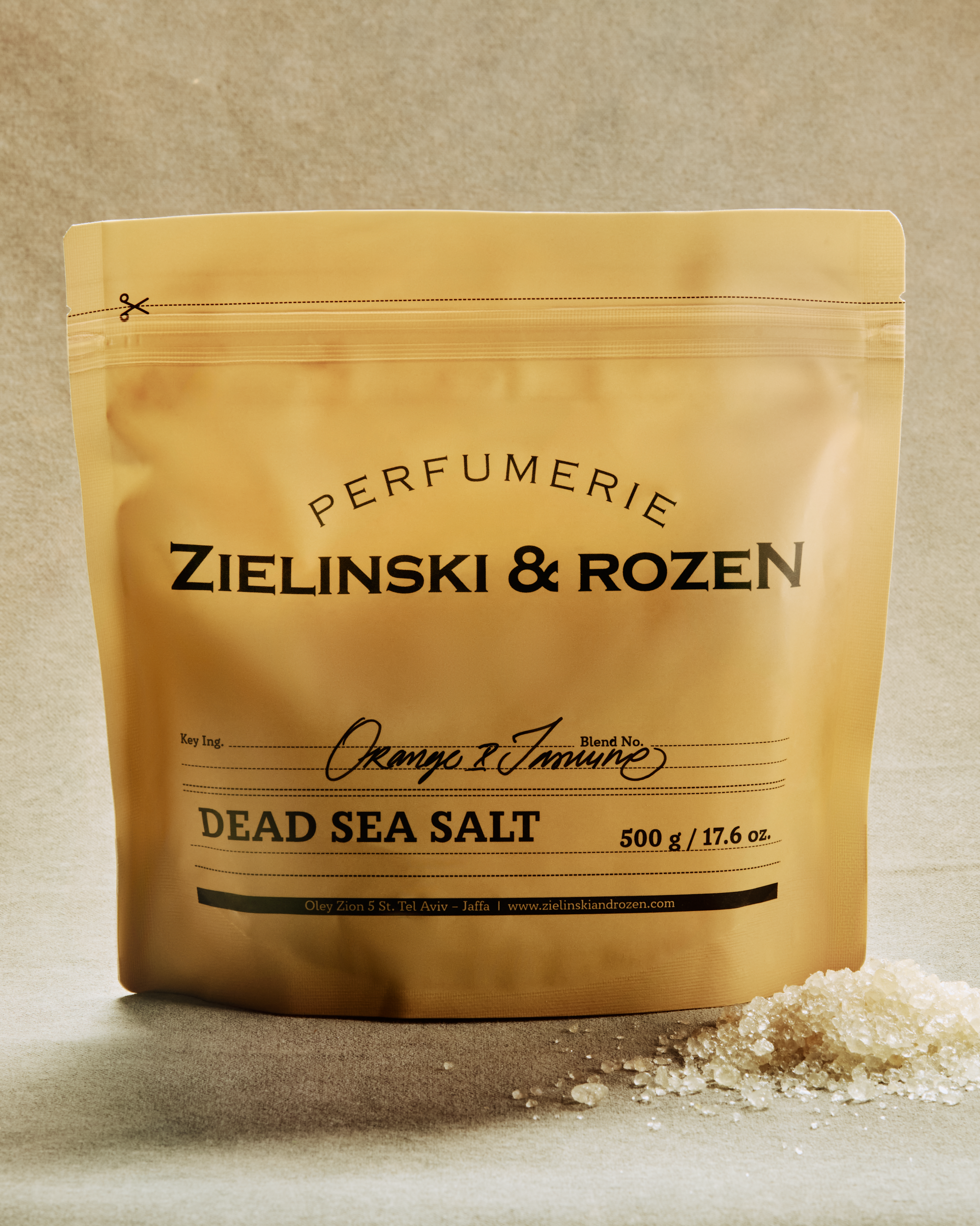 Orange Jasmine Dead Sea Salt 500g | Zielinski & Rozen – Zielinski Orange Jasmine Dead Sea Salt 500g | Zielinski & Rozen – Zielinski