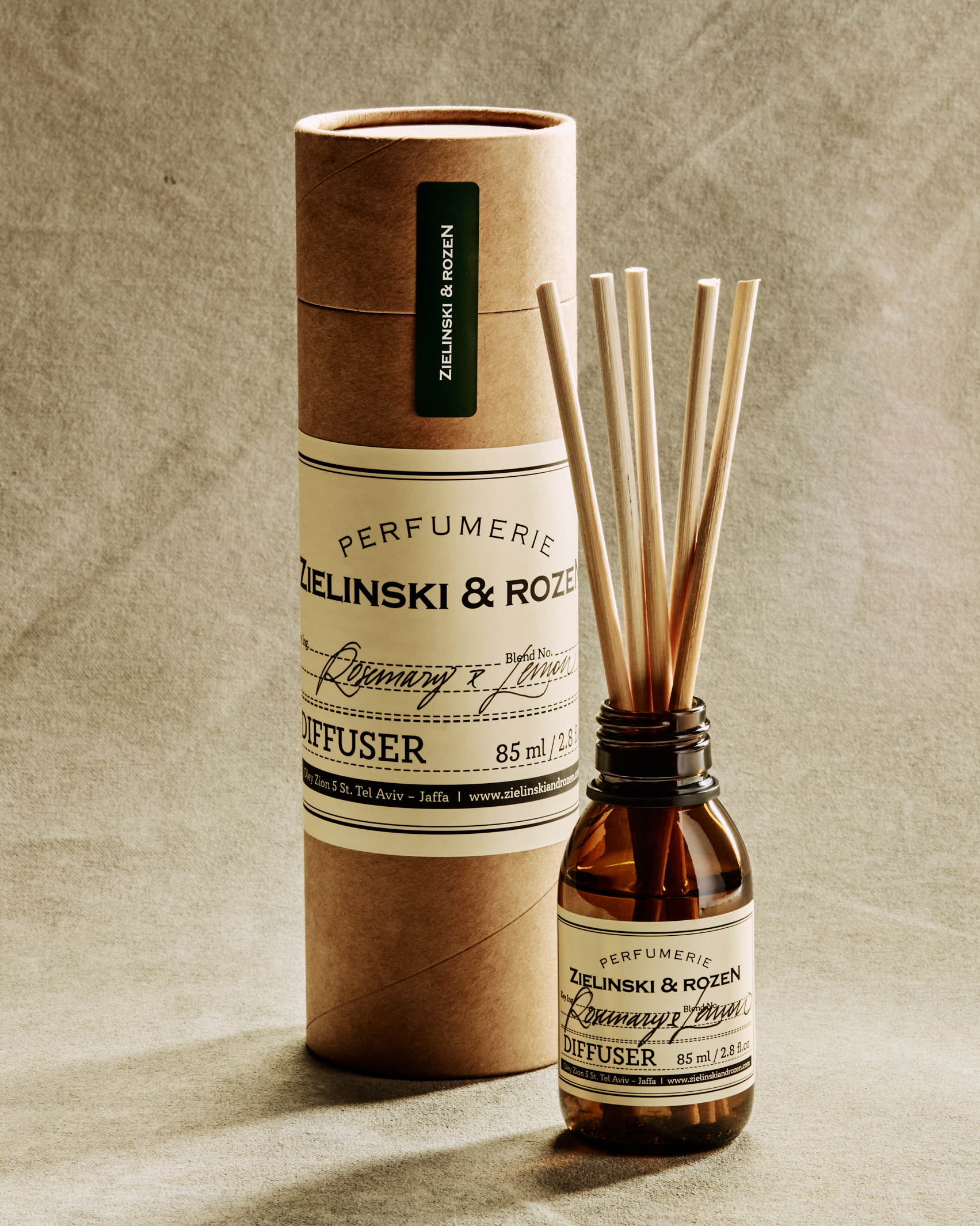 Rosemary Lemon Diffuser 85ml | Zielinski & Rozen Europe Rosemary Lemon Diffuser 85ml | Zielinski & Rozen Europe