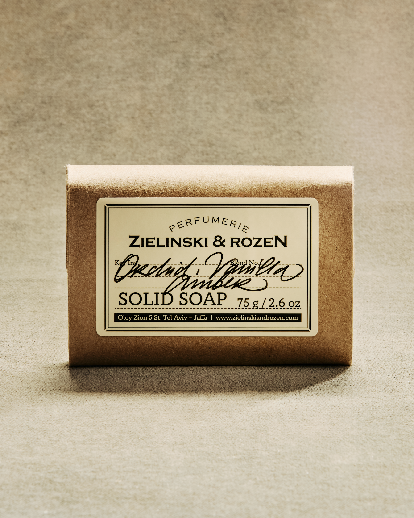 Orchid Vanilla Solid Soap 75g | Zielinski & Rozen – Zielinski