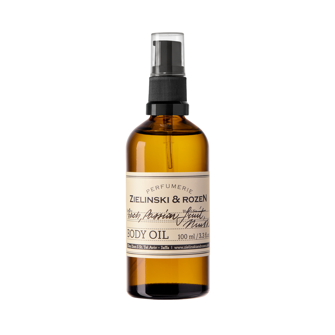 Peach, Passion fruit, Musk