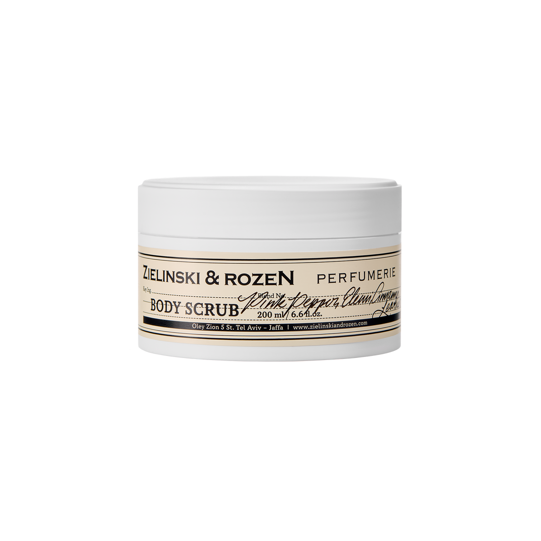 Pink Pepper, Elemi, Cinnamon, Leather