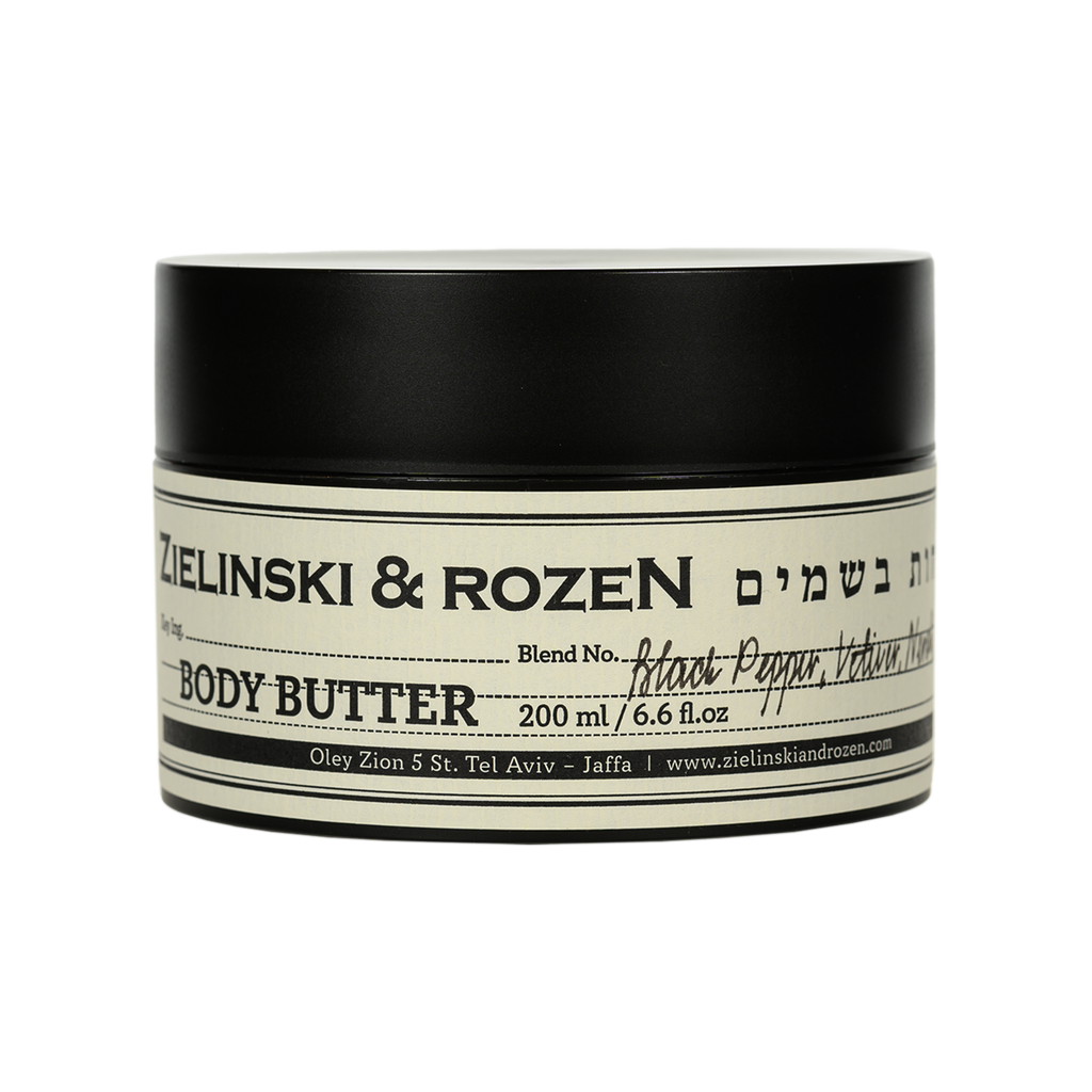 Black Pepper, Vetiver, Neroli, Amber