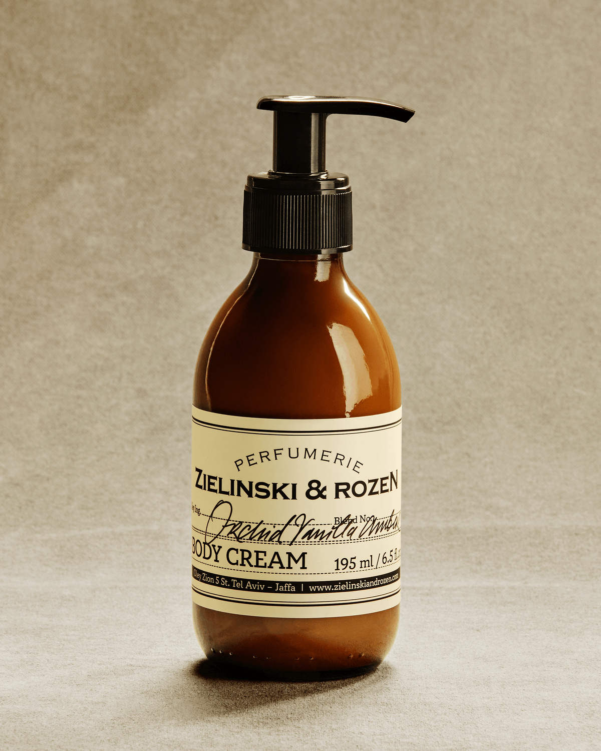 ボディクリーム Desodorante Corporal Orchid Vanilla Body Cream 195ml | Zielinski & Rozen Europe