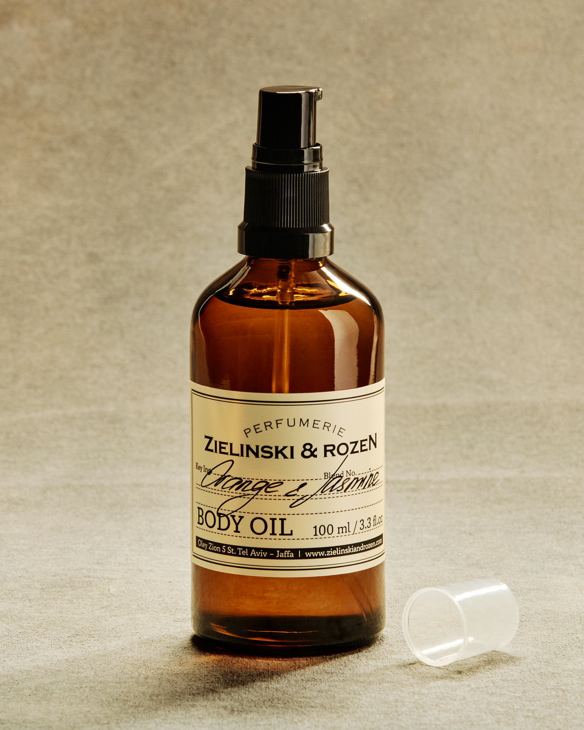 けんたろう Zielinski & Rozen ヨーロッパ圏 限定 香水 Body_oil_Orange_Jasmine_100_ml
