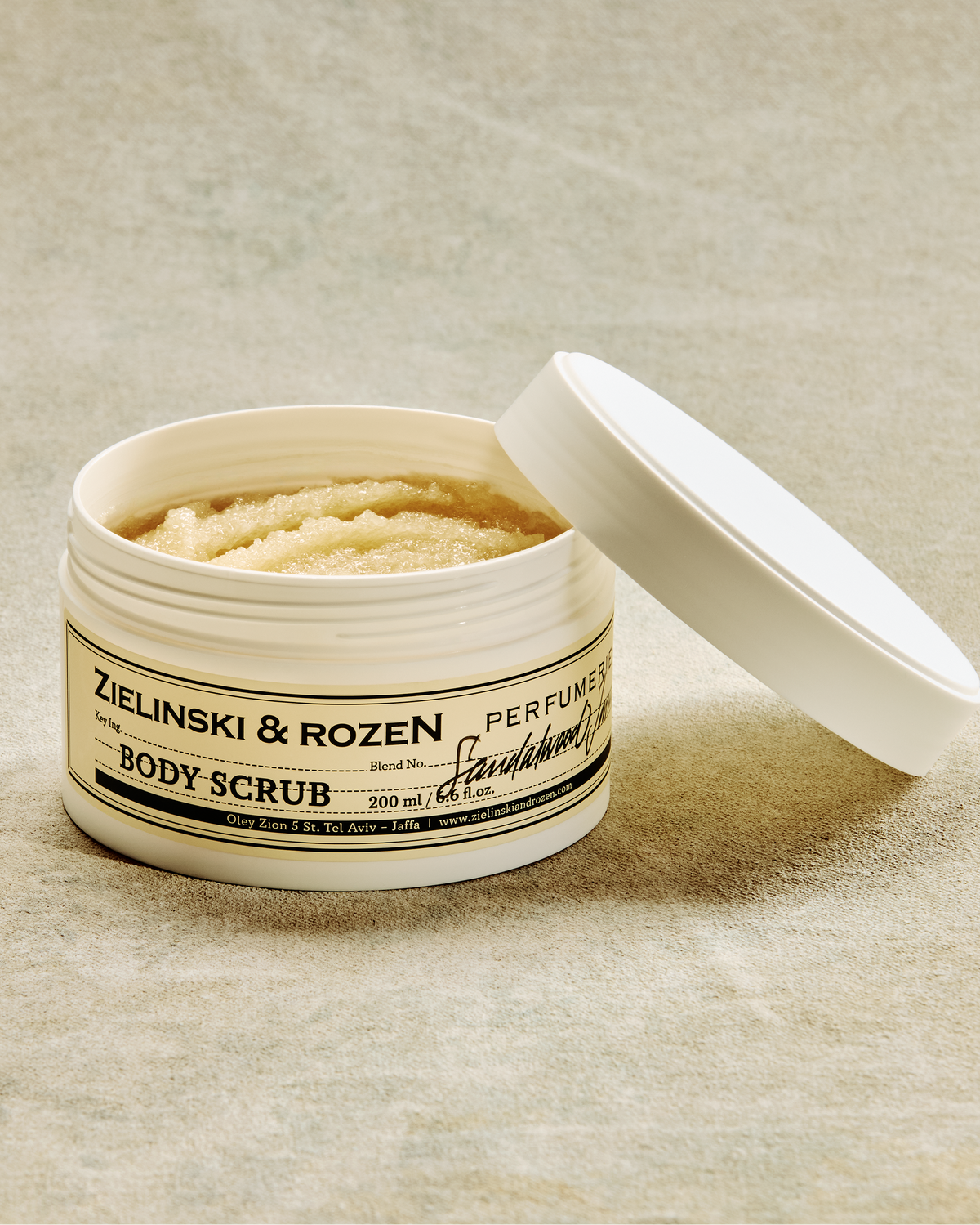 Sandalwood Body Scrub 200ml | Zielinski & Rozen Europe