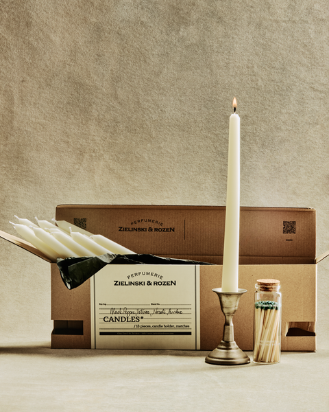 Candle set Black Pepper, Vetiver, Neroli, Amber – Zielinski