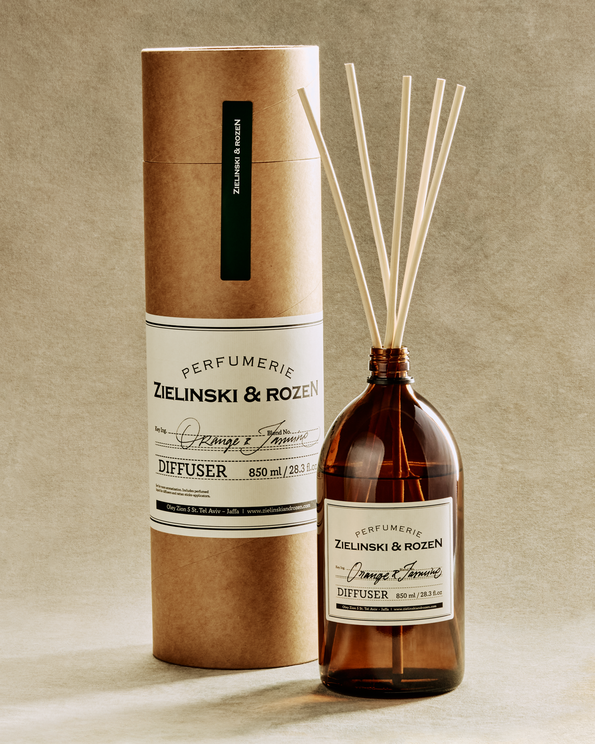 【KAZ】NEIGHBORHOOD BLENDED DIFFUSER Orange & Jasmine Diffuser 850ml | Zielinski & Rozen – Zielinski