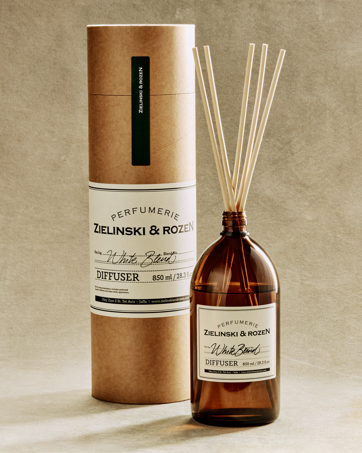 White Blend Diffuser 850ml | Zielinski & Rozen Europe