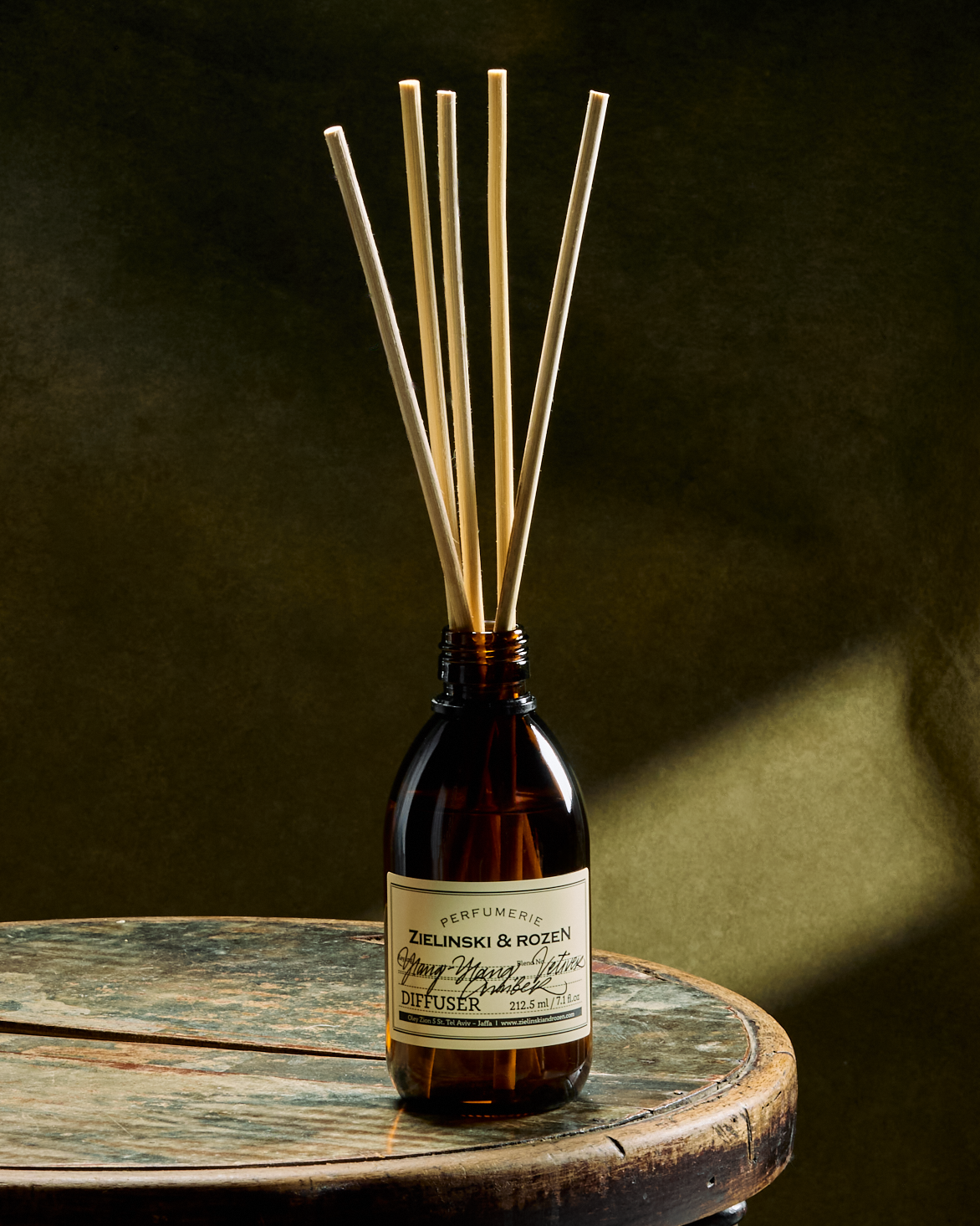 Ylang-Ylang, Vetiver, Amber