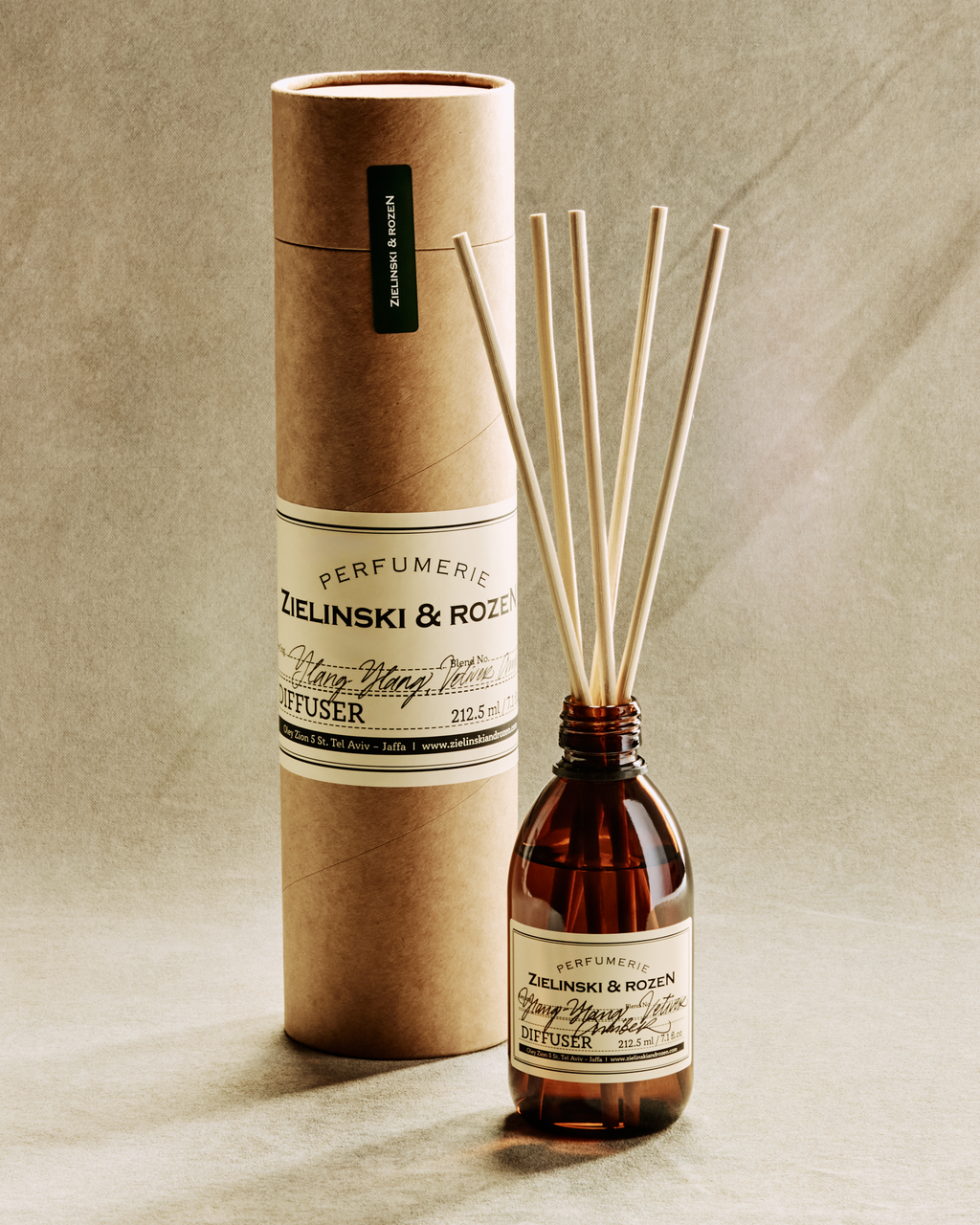 Ylang-Ylang, Vetiver, Amber