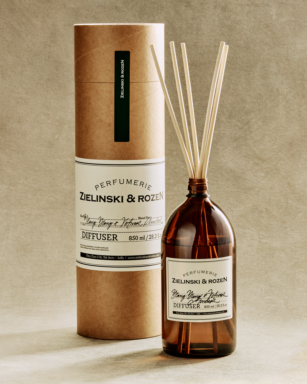 Ylang-Ylang, Wetiwer, Bursztyn