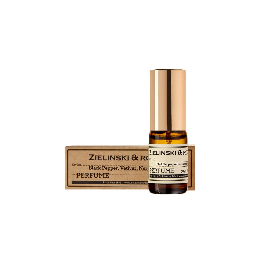 Black Pepper, Vetiver, Neroli, Amber