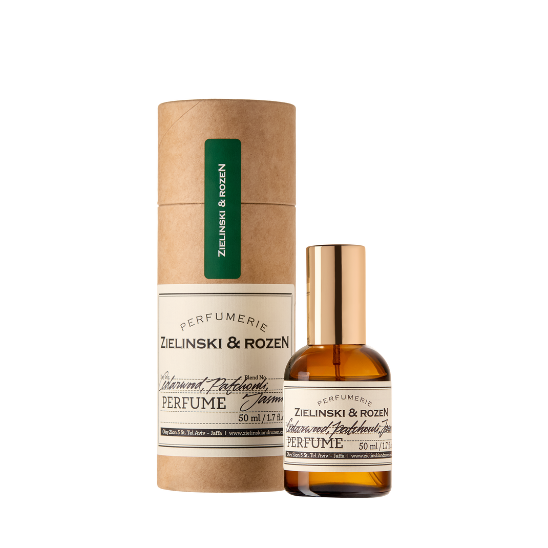 Cedarwood, Patchouli, Jasmine
