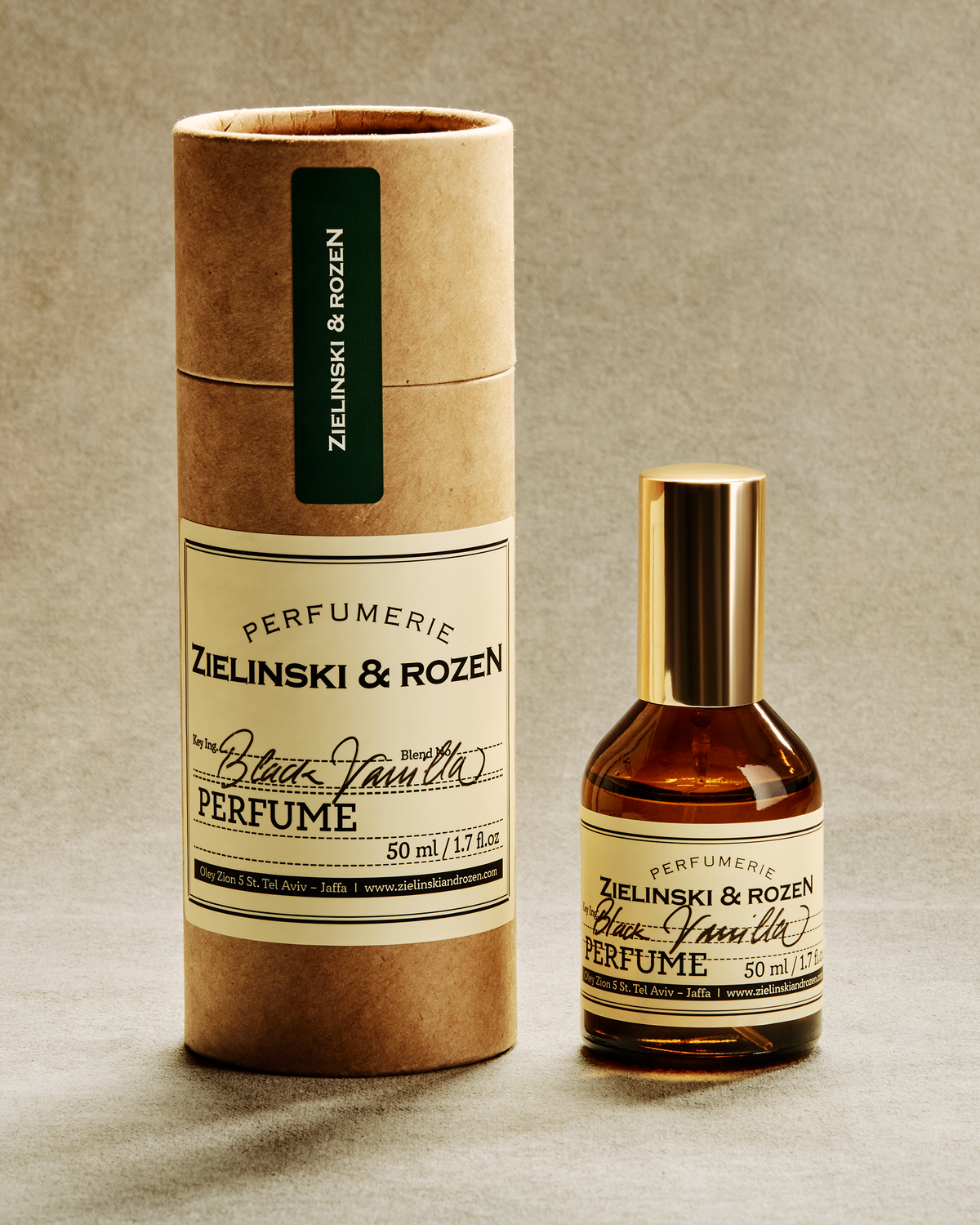 正規品　Zielinski & Rozen black Vanilla Perfume_Black_Vanilla_50_ml_NO