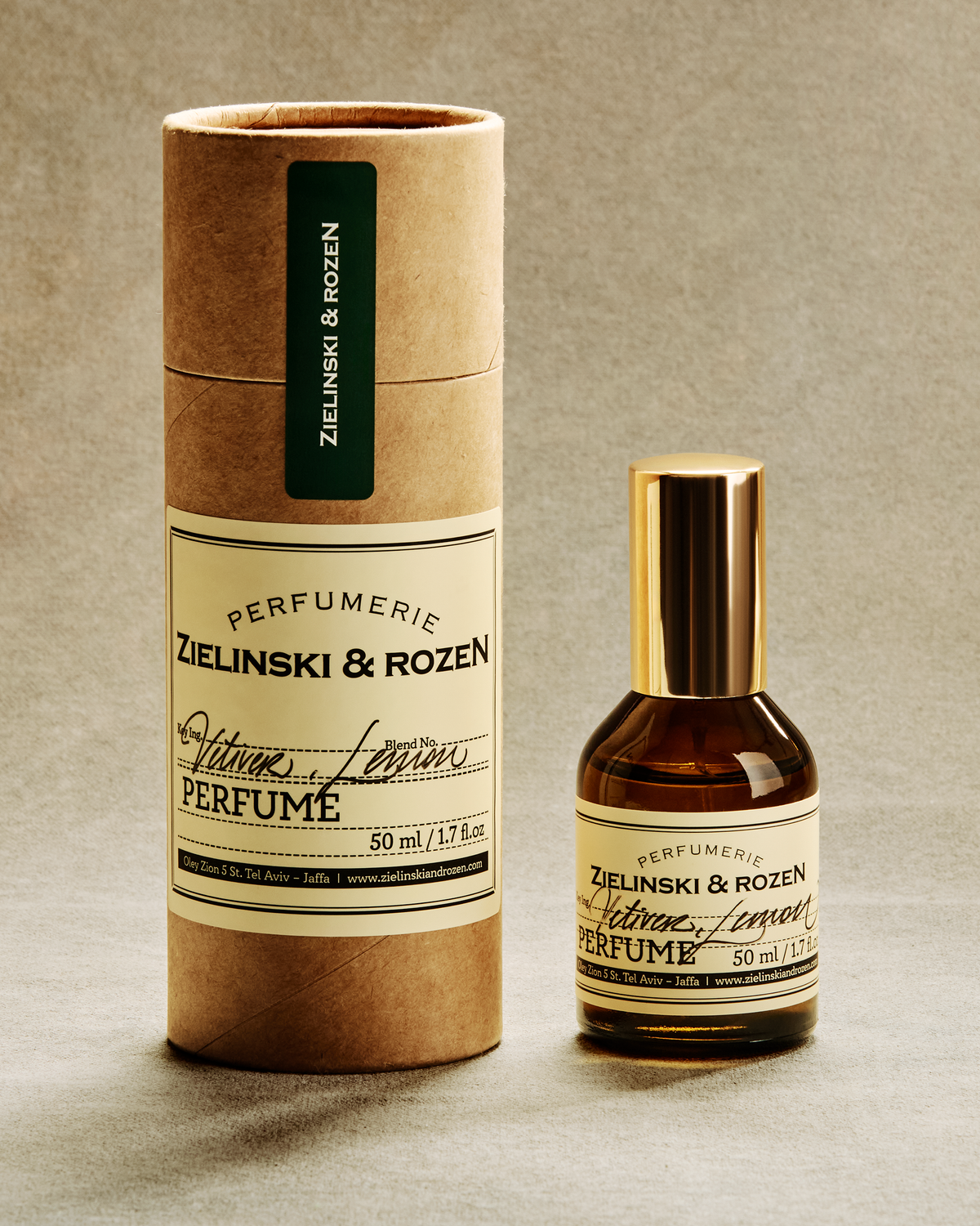 Vetiver Lemon Perfume 50ml | Zielinski & Rozen Europe