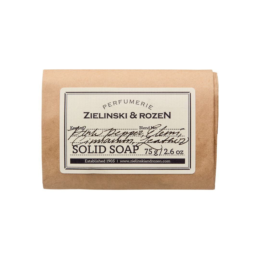 Pink Pepper, Elemi, Cinnamon, Leather