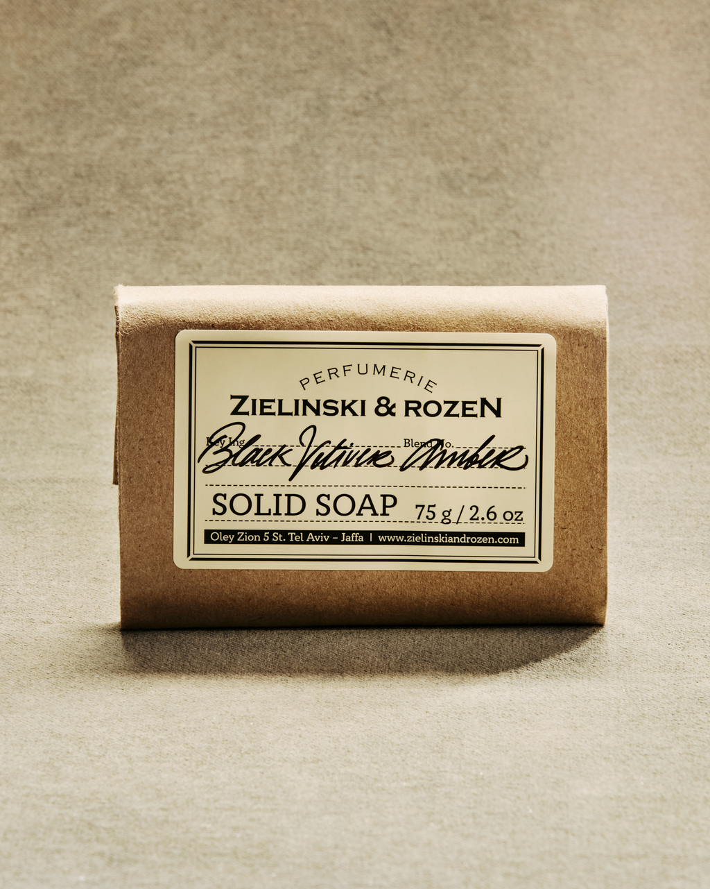Schwarzer Vetiver, Amber