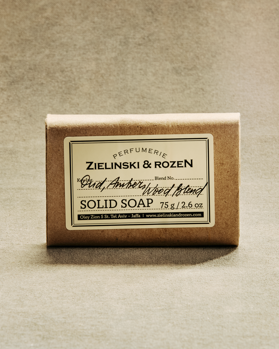 Oud, Amber & Wood Blend solid soap