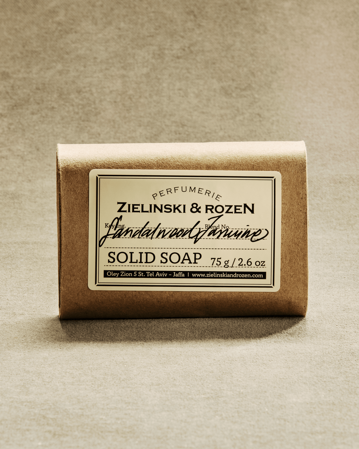 Sandalwood & Jasmine Soap 75g | Zielinski & Rozen – Zielinski