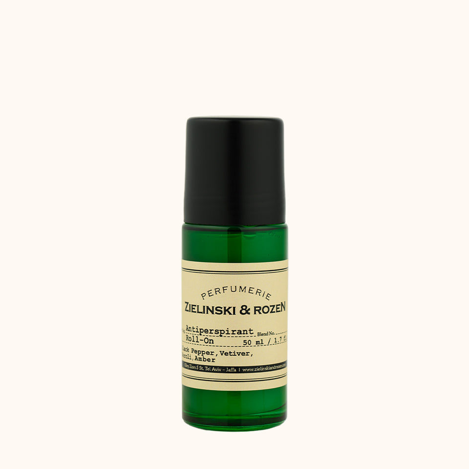 Black Pepper, Vetiver, Neroli, Amber