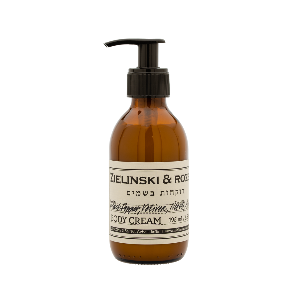 Black Pepper, Vetiver, Neroli, Amber