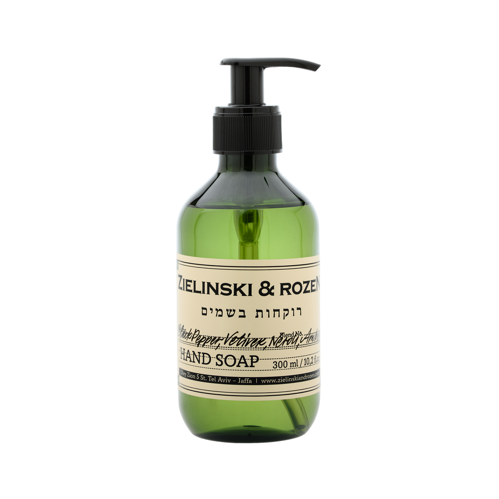 Black Pepper, Vetiver, Neroli, Amber