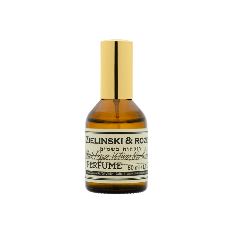 Black Pepper, Vetiver, Neroli, Amber